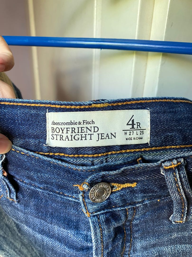 Abercrombie & fitch boyfriend jeans best sale