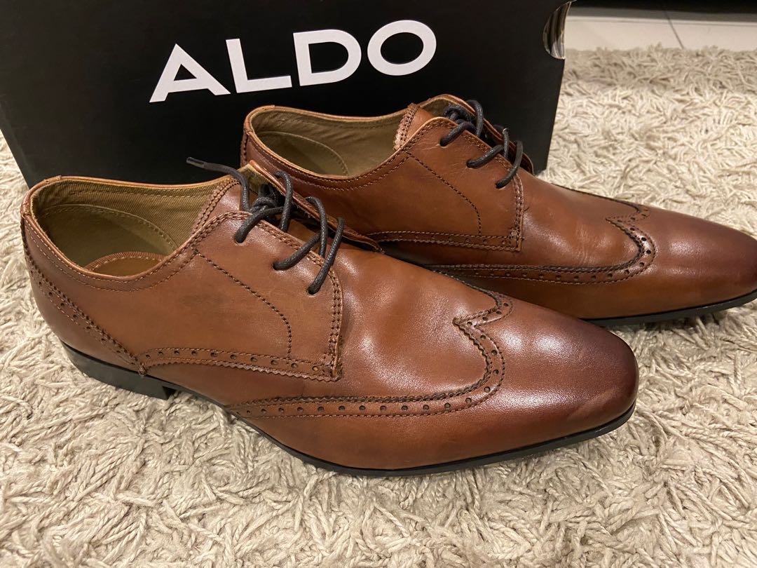 Aldo brogue discount boots