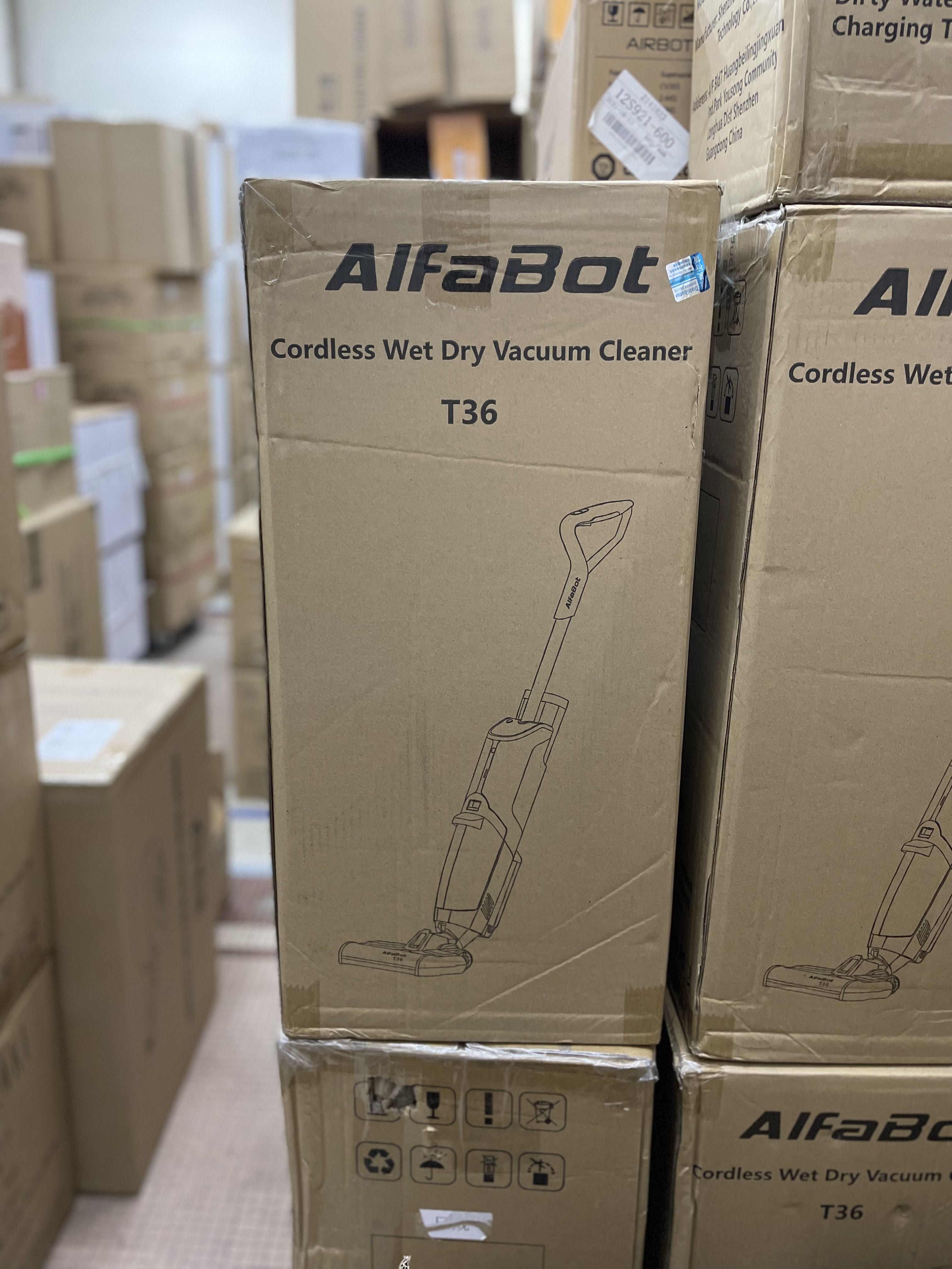 門市全新現貨‼️Alfabot T36 多功能無線吸塵機, 家庭電器, 吸塵機 ＆ 家居清潔電器 - Carousell