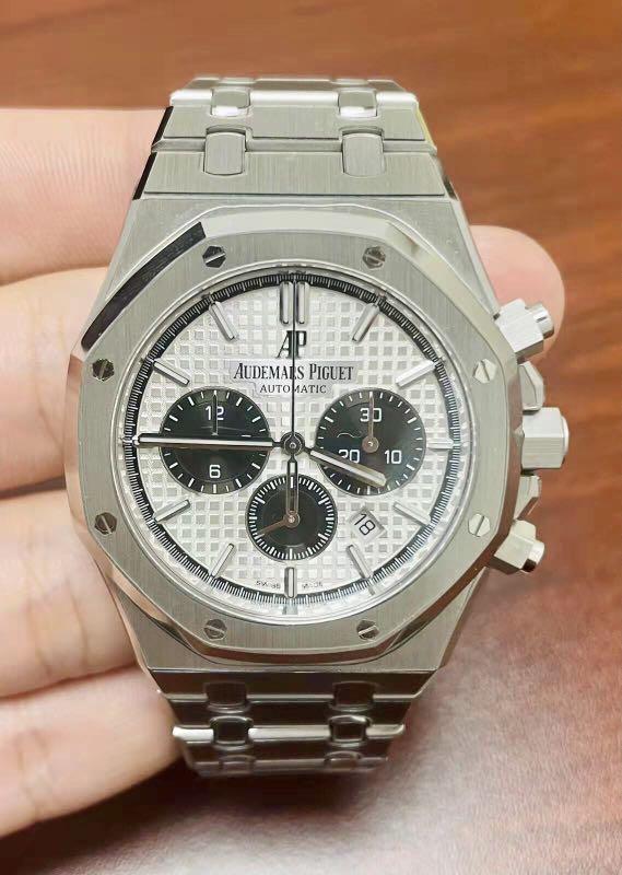 Ap 26331ST 41Mm Royal Oak Chronograph White Dial 2020 Full Set