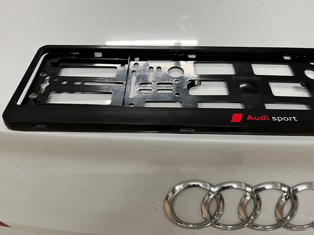 Audi Sport license plate holder, Car Accessories, Accessories on