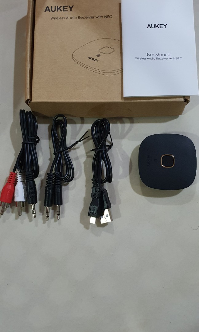 Aukey wireless audio receiver with NFC, Computers & Tech, Parts