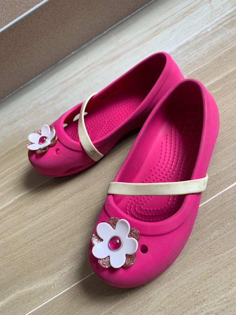 Girls crocs top size 13