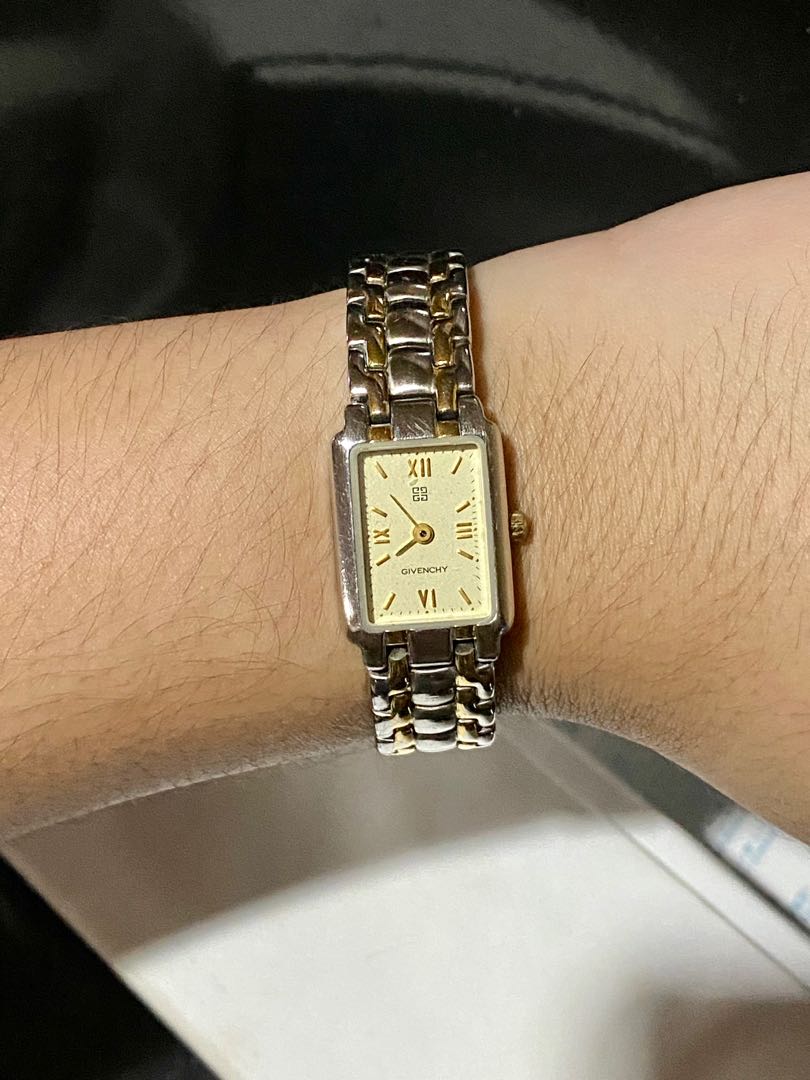 givenchy gold watch