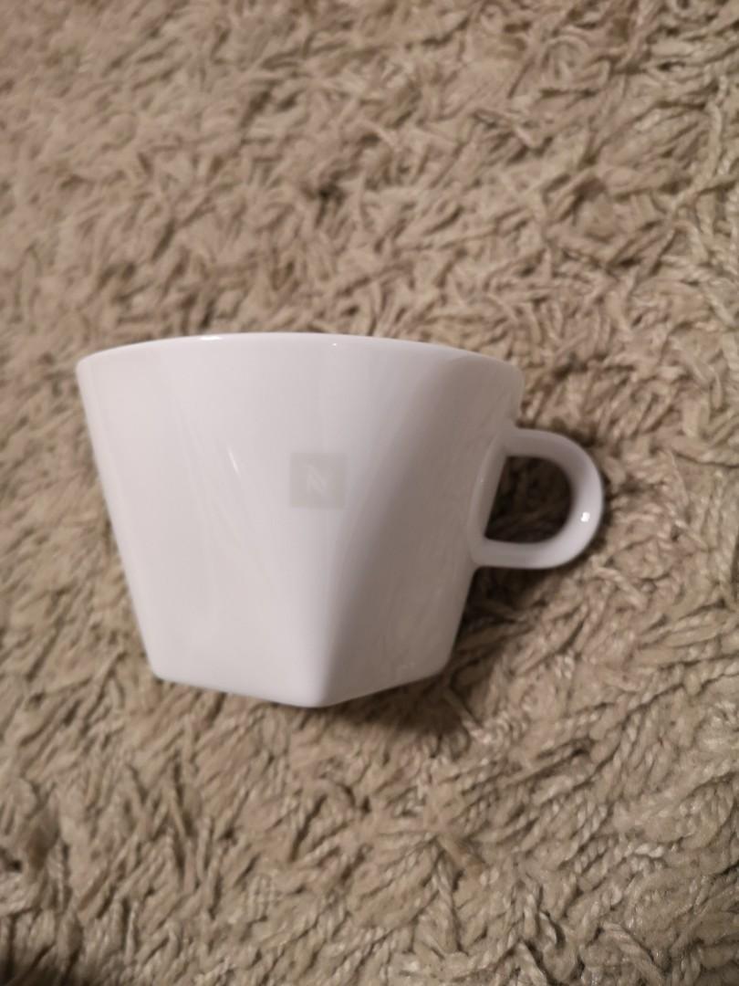 Authentic Nespresso cup and saucer set, Furniture & Home Living