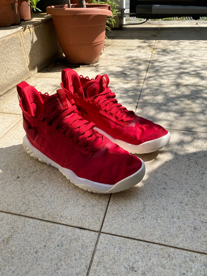 Jordan Porto React Red White BV1, Men's Fashion, Footwear, Sneakers on ...