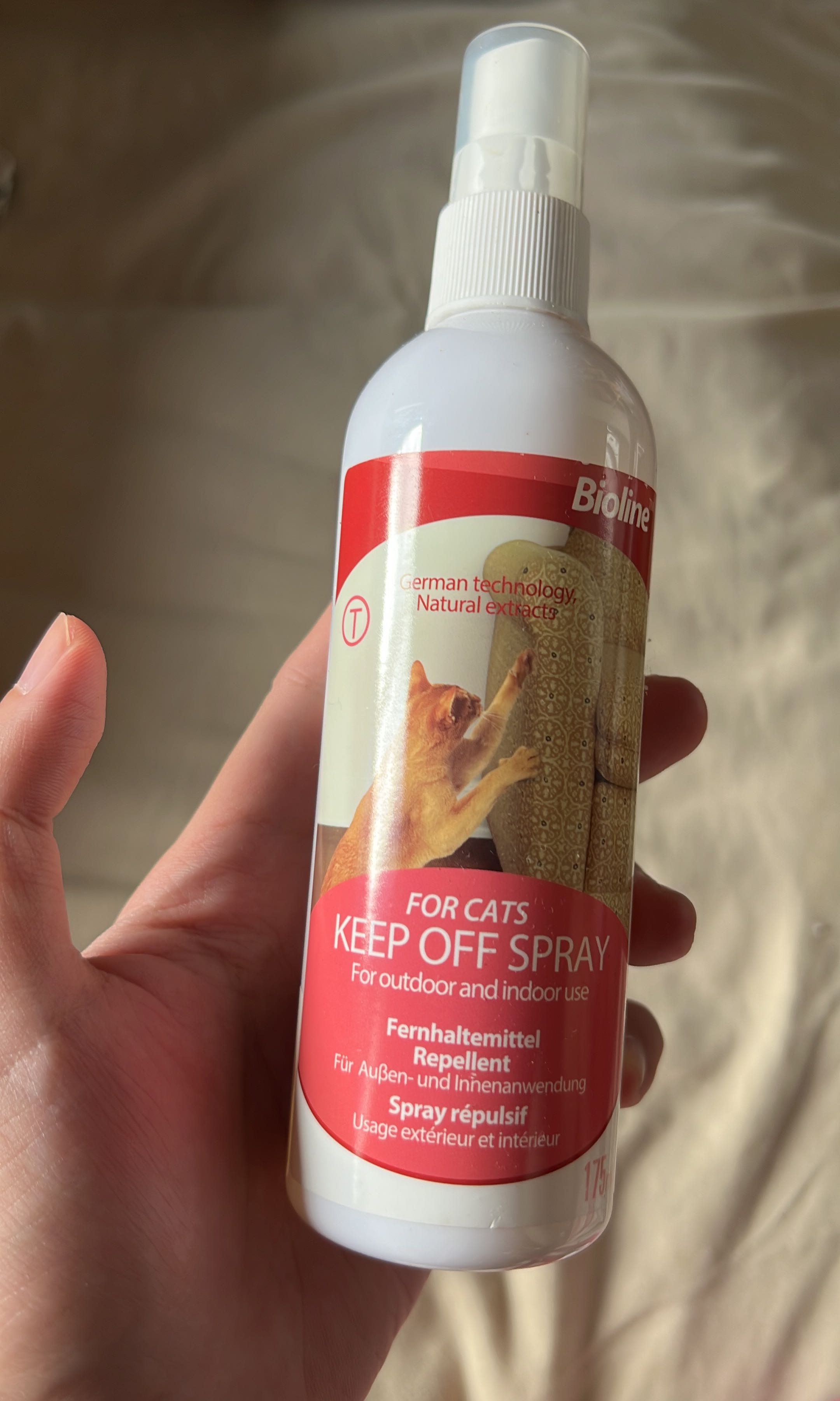 Bioline Keep Off Spray Pet Supplies Homes Other Pet