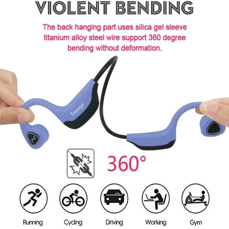 [BNIB] Tayogo S2 Bone Conduction Headphones, OpenEar Wireless Bone