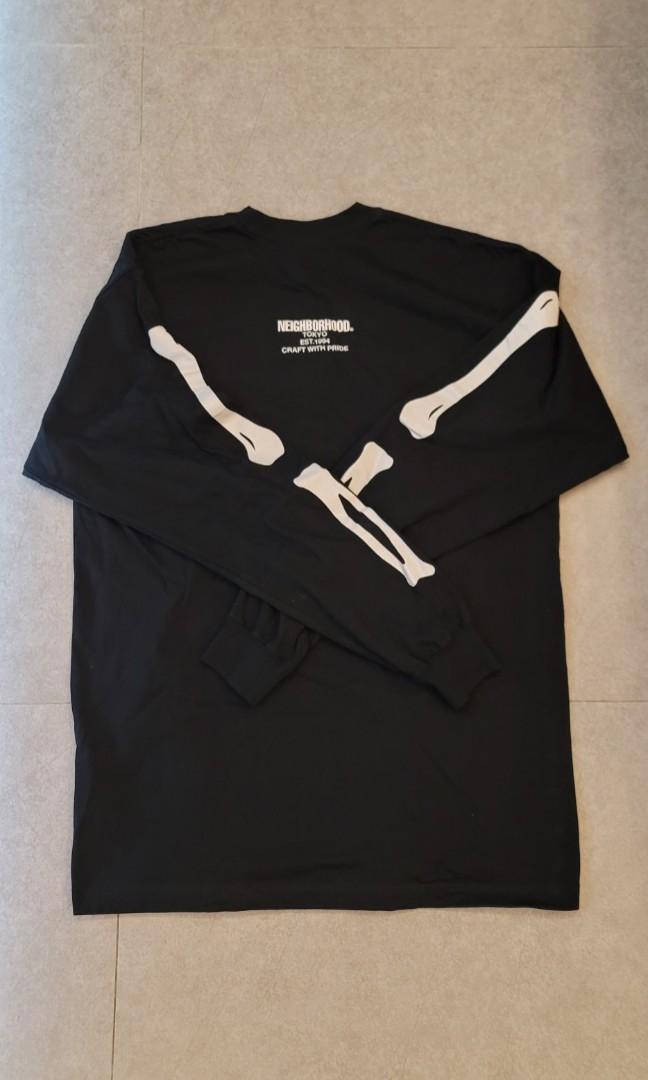 BONES/C-TEE.LS, 男裝, 上身及套裝, T-shirt、恤衫、有領衫- Carousell