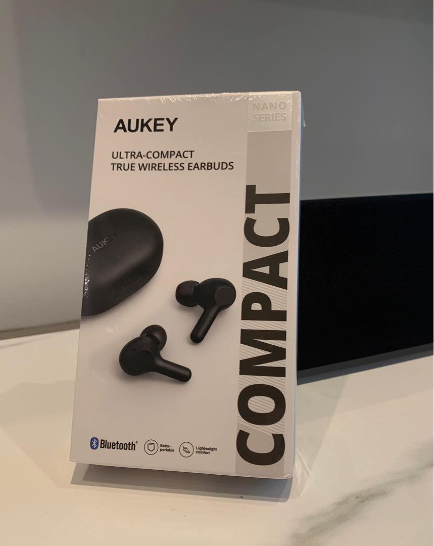 Aukey ultra compact true wireless earbuds deals