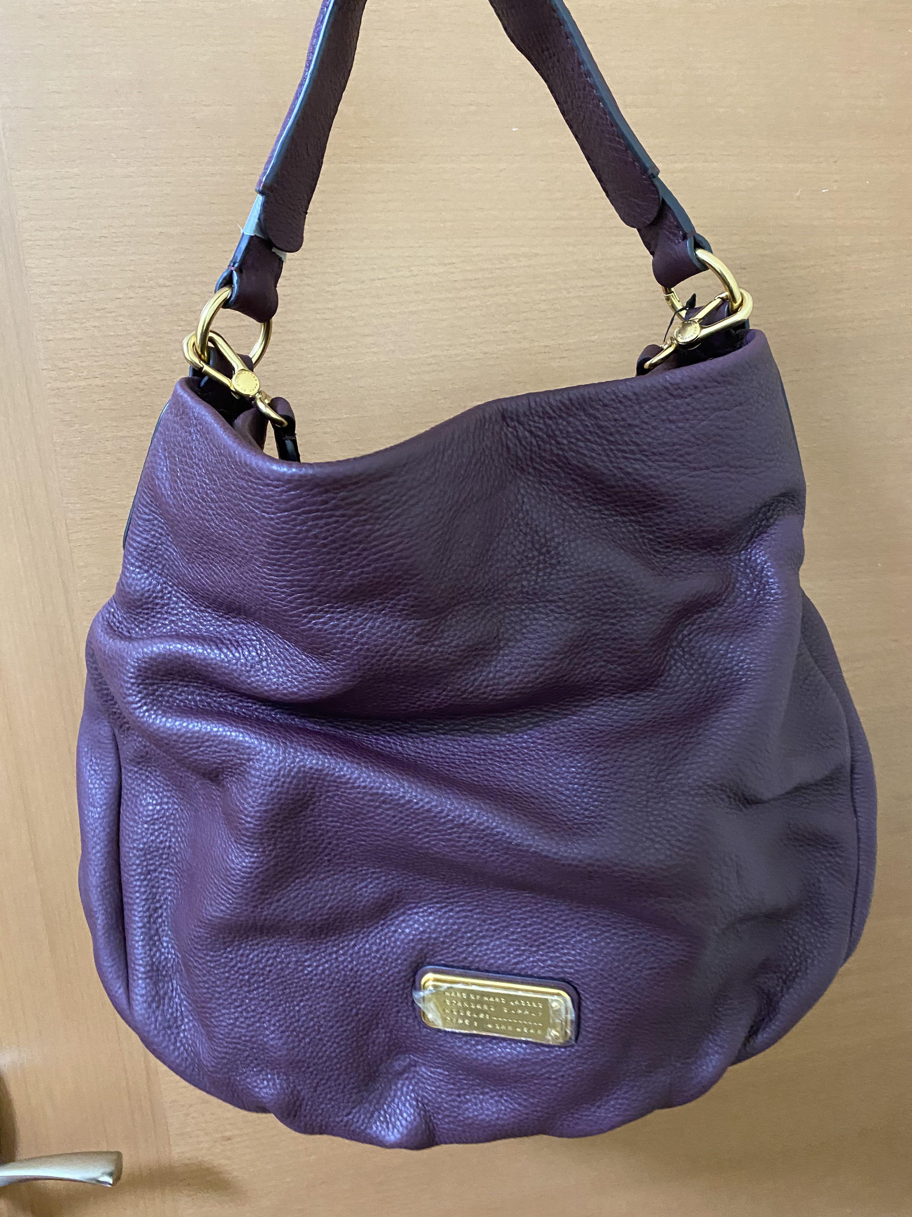 Brand New Marc Jacobs Too Hot to Handle Hobo in Dark Wine