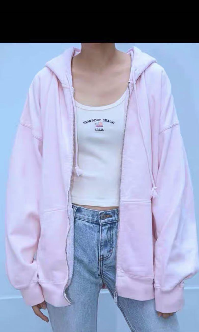 Pink carla hoodie on sale