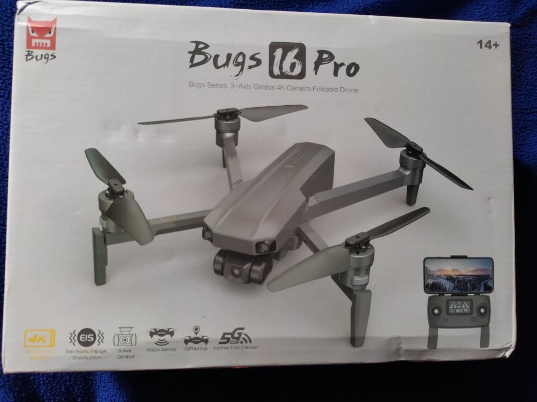 Bugs 16 pro 3 axis gimbal eis drone