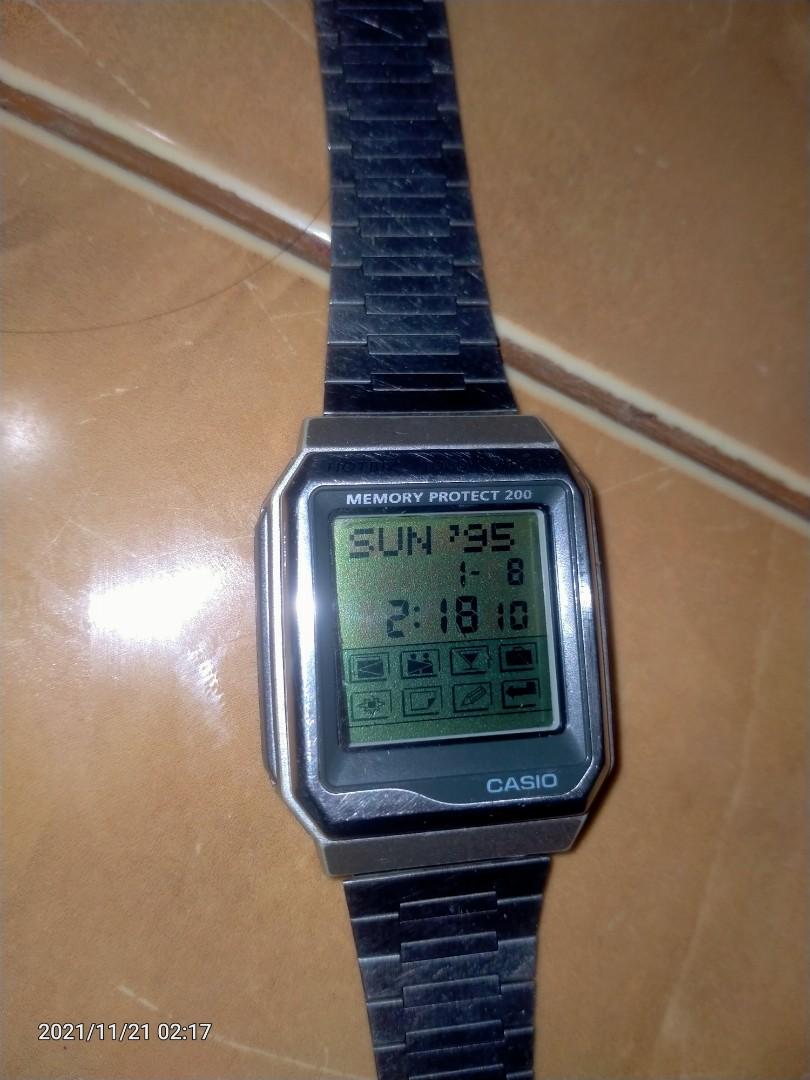 casio memory protect 200