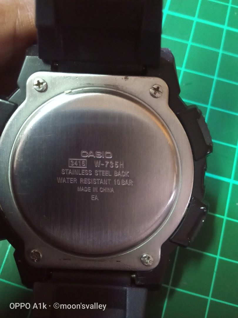 Casio w375h best sale