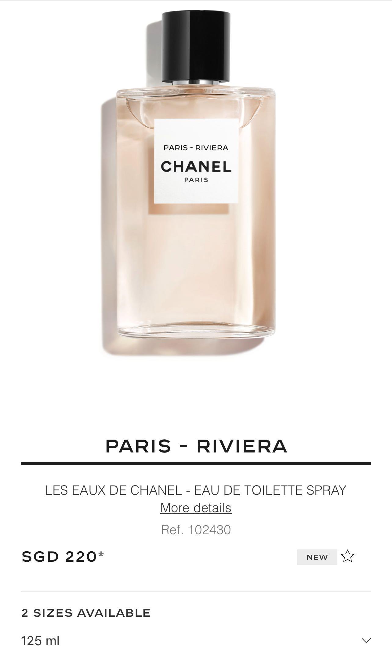 CHANEL Paris-Paris Les Eaux de CHANEL – Eau de Toilette Spray, 50ml at John  Lewis & Partners