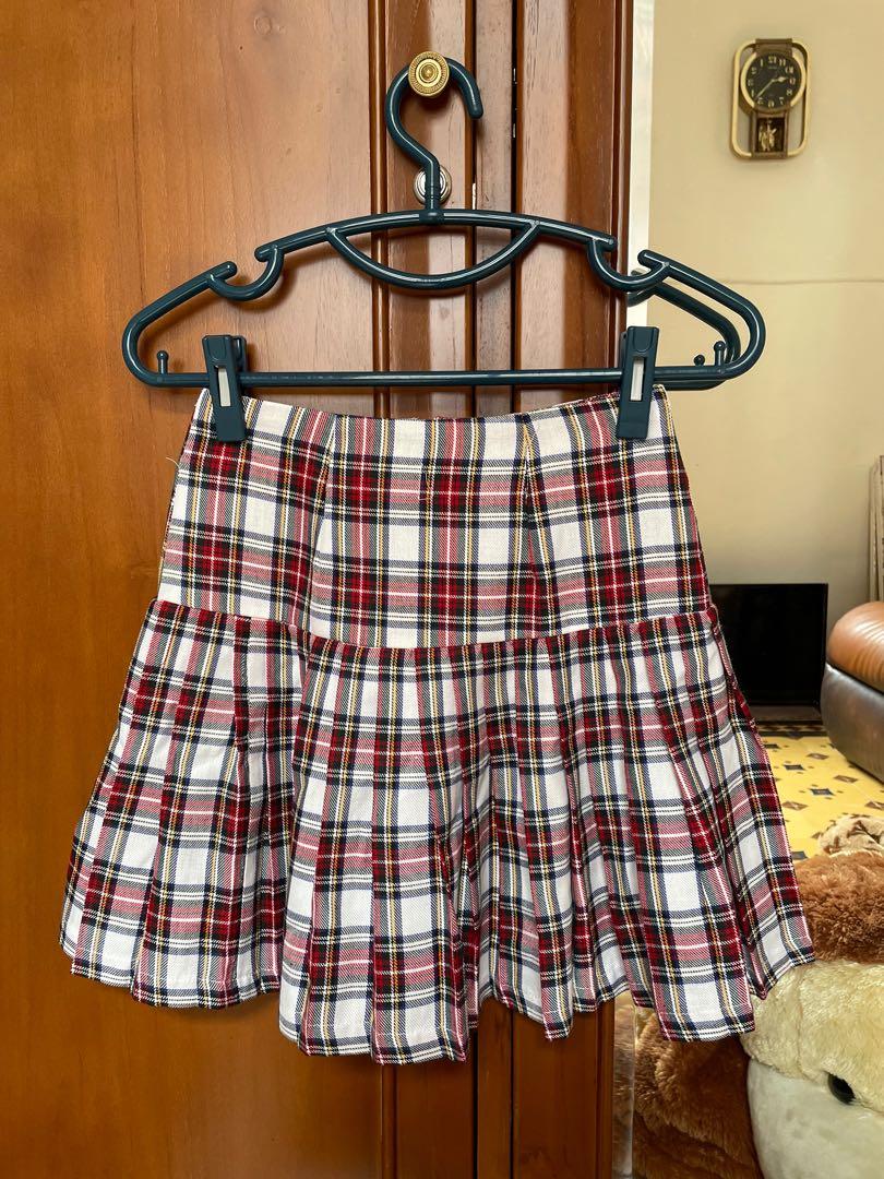 skirt checkered