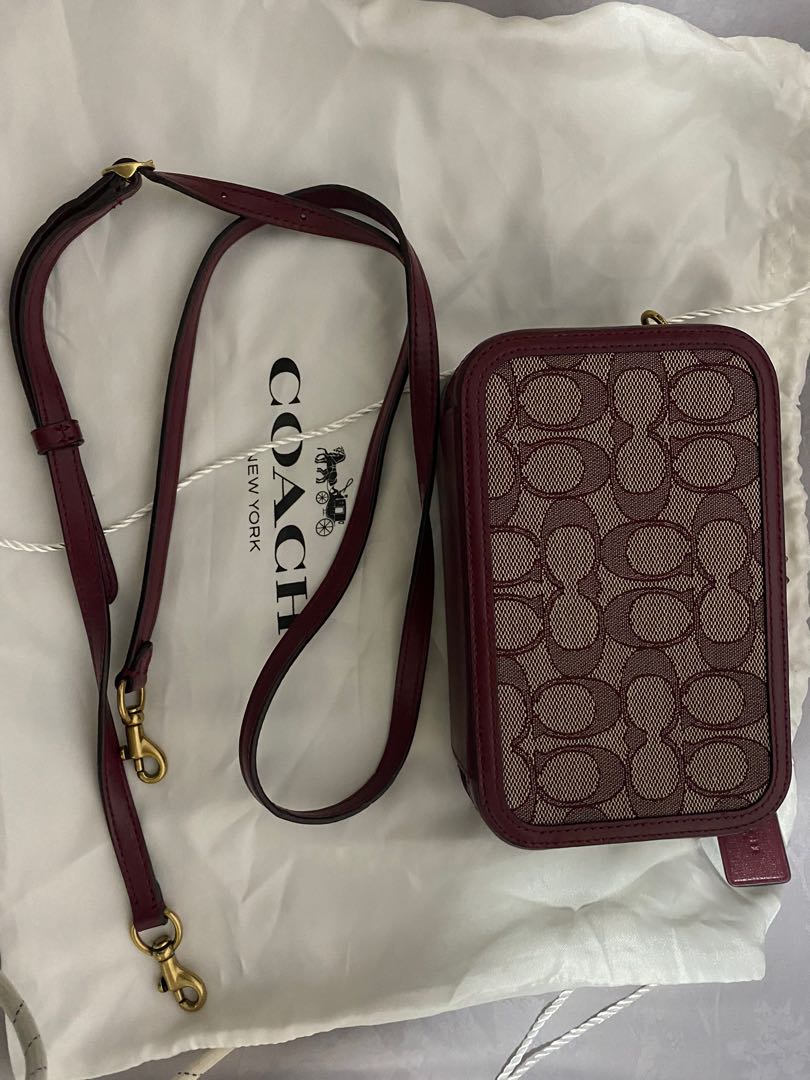 coach sling and belt bag