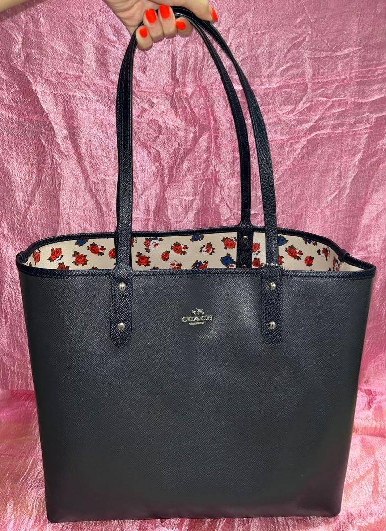 Coach double sided tote bag sales
