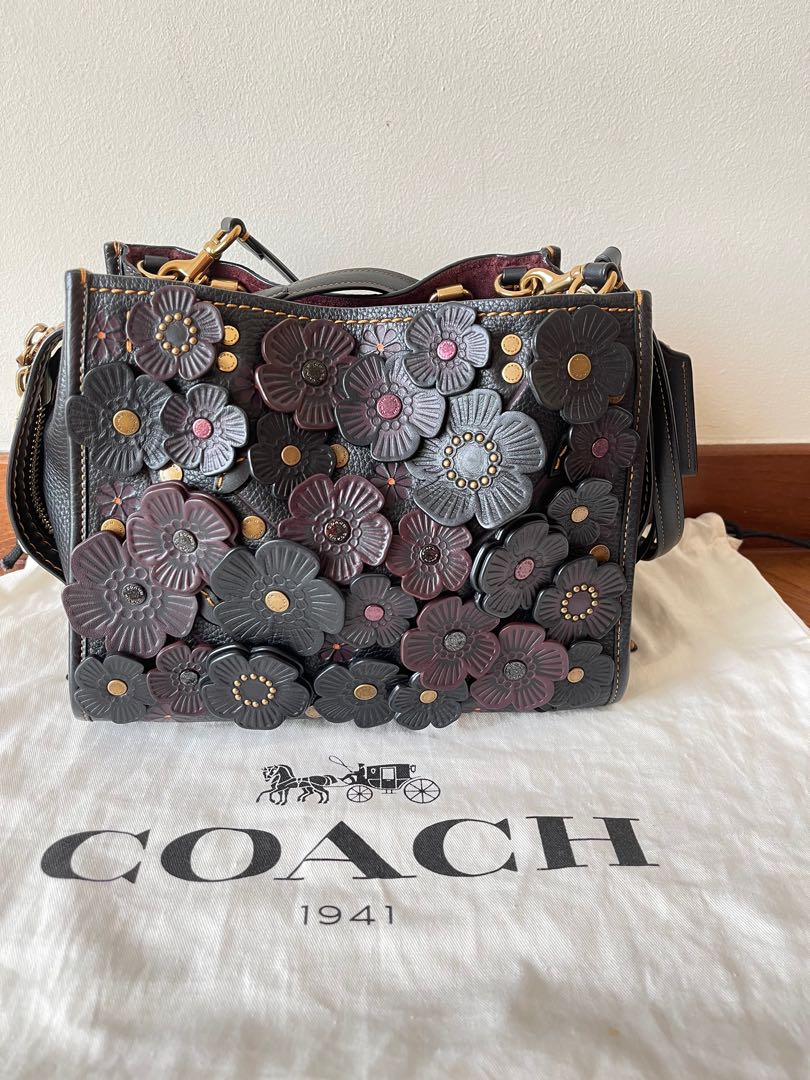 Coach bag hotsell tea rose