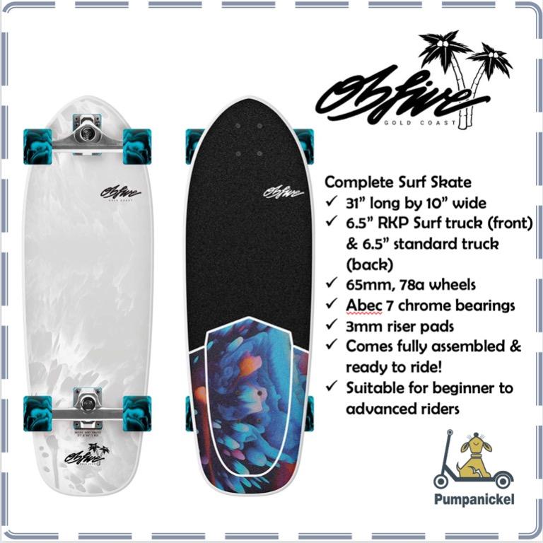 Surf skate obfive deals