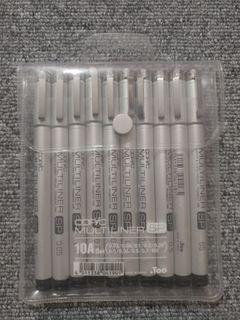 💯COPIC Multiliner Pen 10 Set