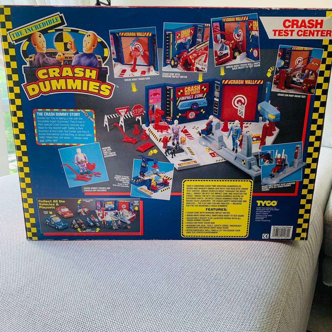 Crash Dummies Crash Test Center Playset, Hobbies & Toys, Toys & Games