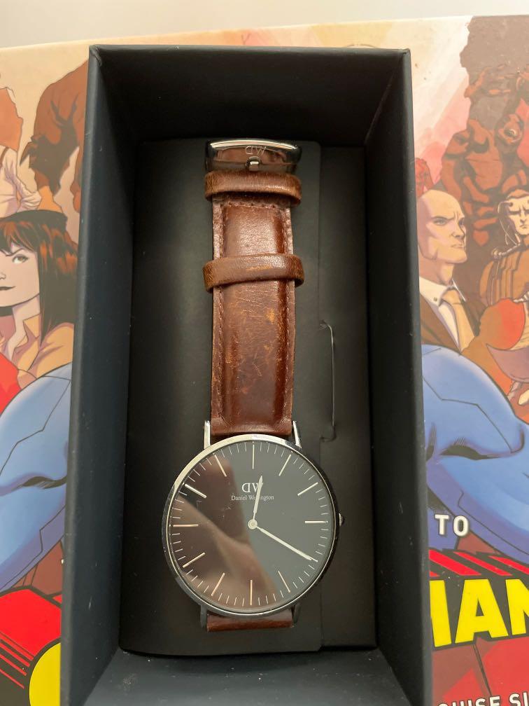 Daniel wellington genuine leather online