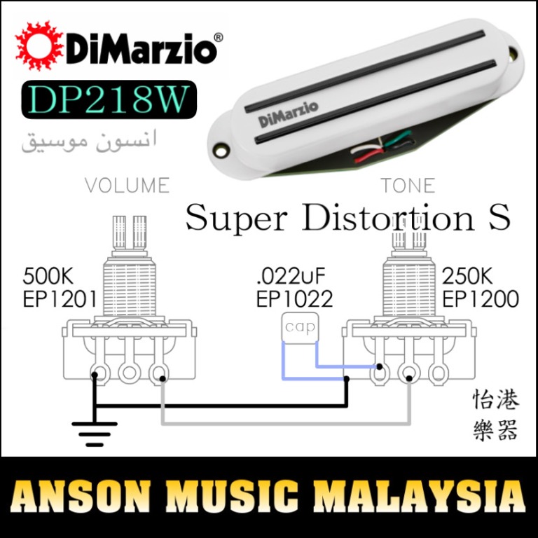 Dimarzio DP218 Super Distortion S