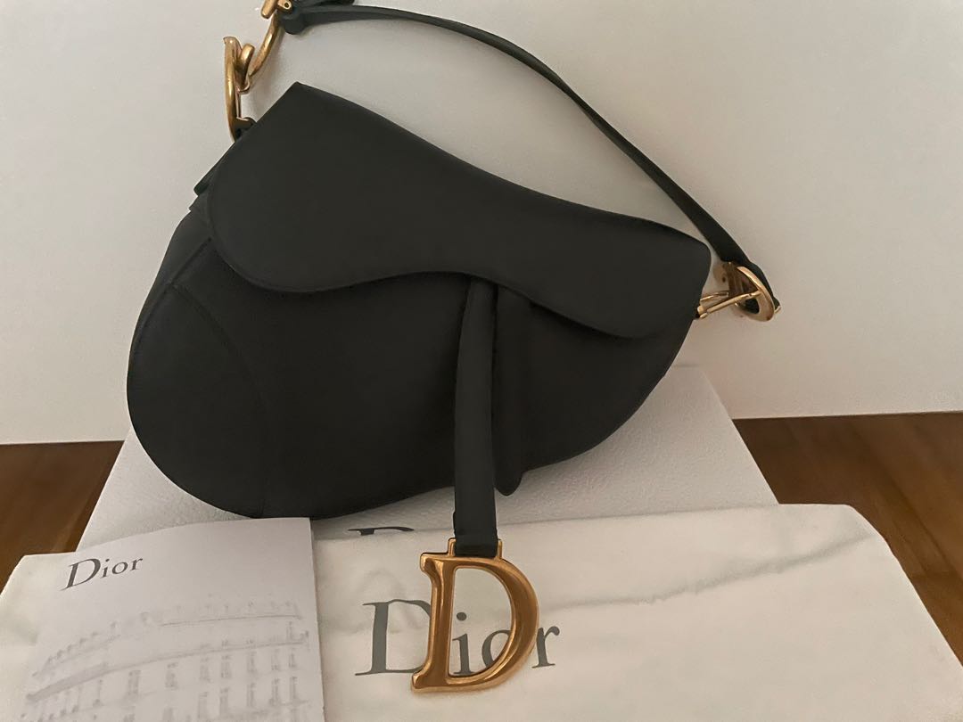 Dior Saddle Bag (medium), Luxury, Bags & Wallets on Carousell