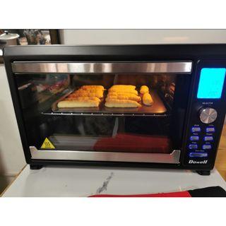 Dowell 45L Convection and Rotisserie Function Digital LCD Display Electric Oven for Baking ELO-45DS