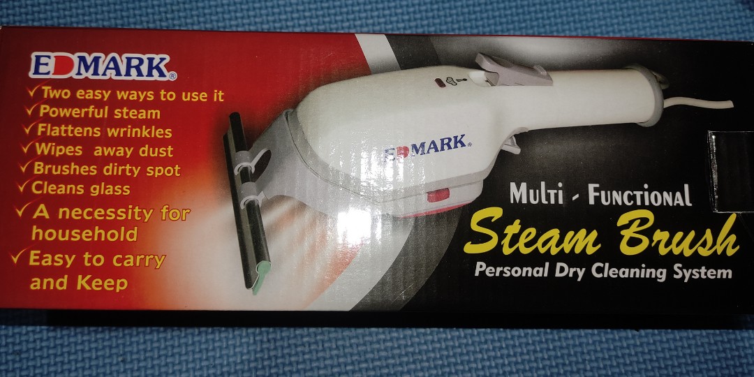 Edmark Steam Brush, TV & Home Appliances, Irons & Steamers on Carousell