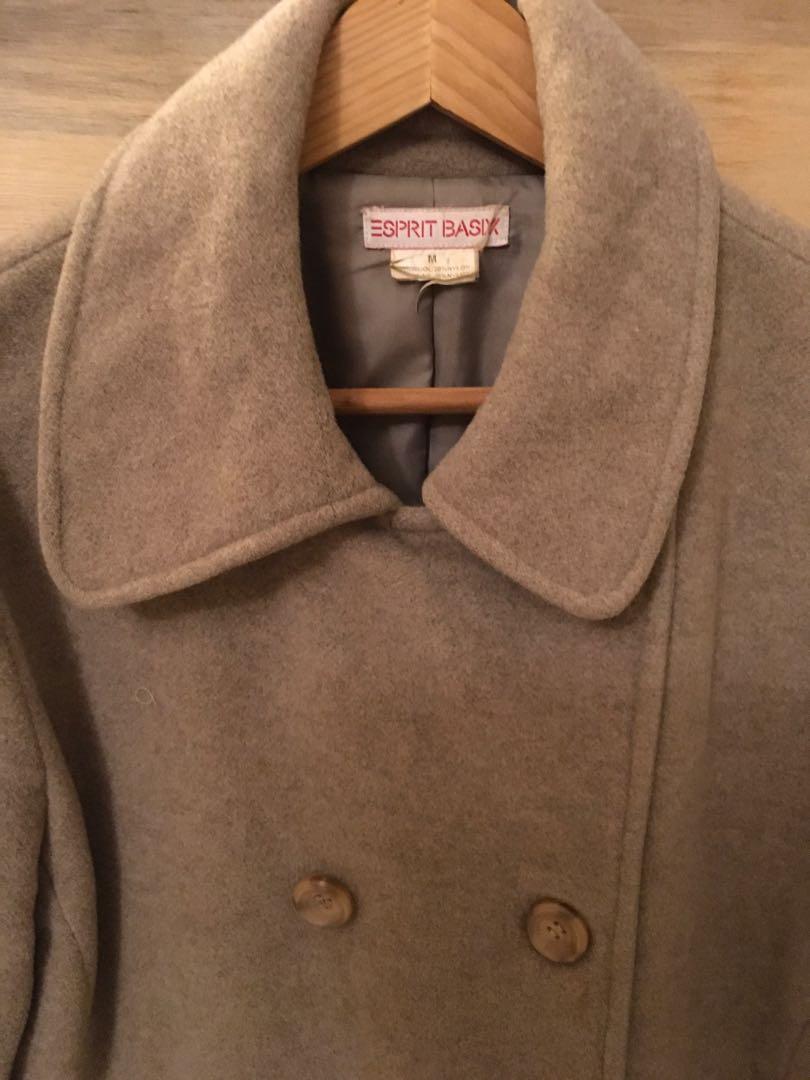 Esprit peacoat vintage jacket Women s Fashion Coats Jackets and Outerwear on Carousell