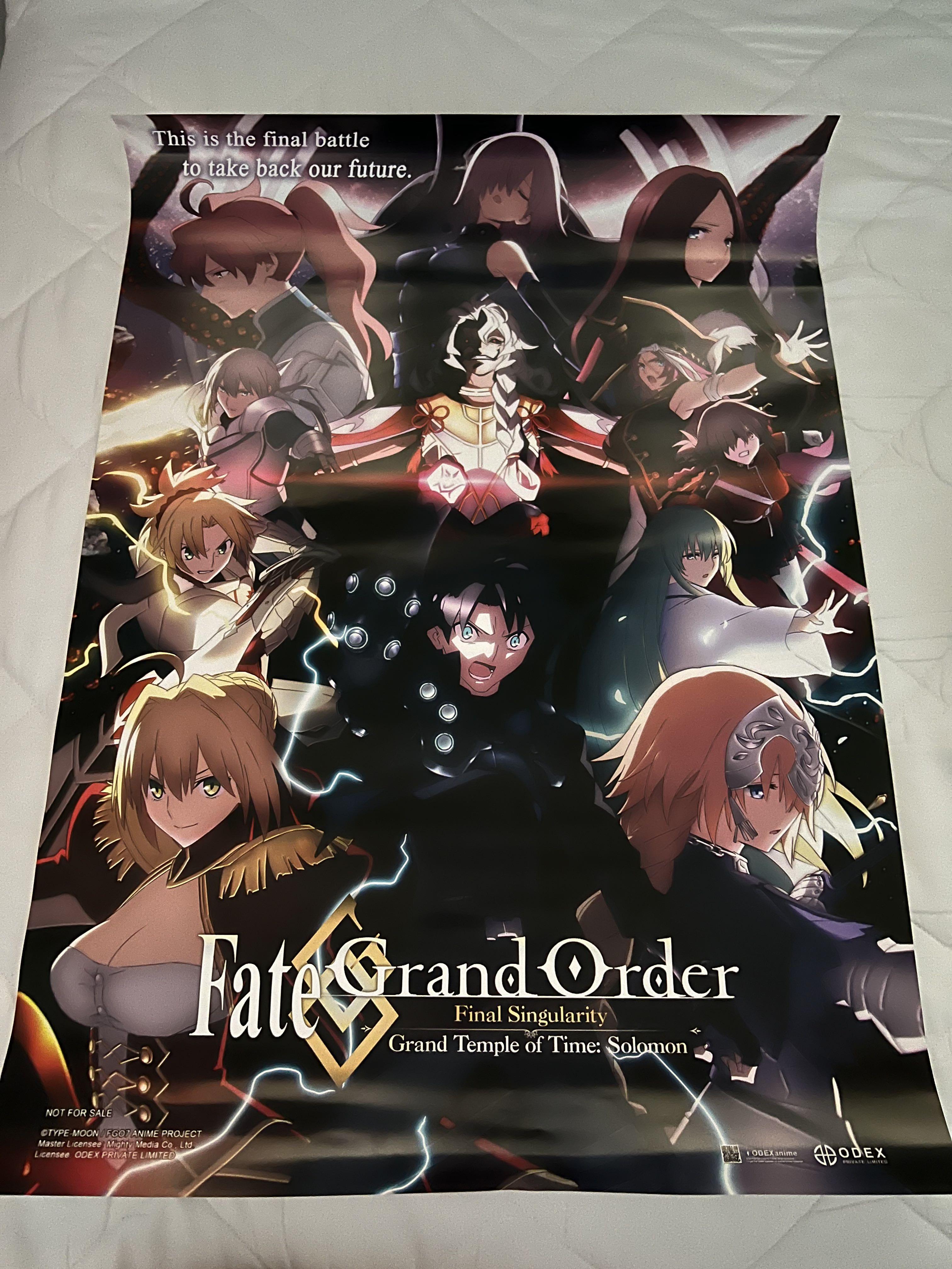 Fate Grand Order FGO Final Singularity Grand Temple of Time: Solomon - Fate/grand Order Grand Temple Of Time Solomon Full Movie