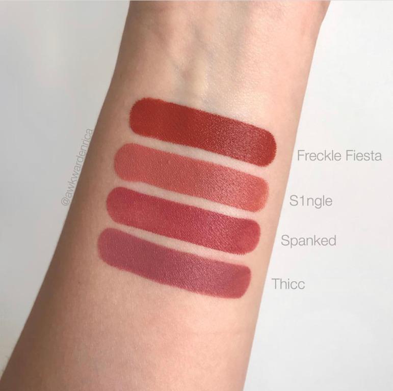 FENTY BEAUTY mini mattemoiselle plush matte lipstick 1 g THICC Carousell