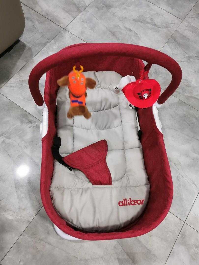 Foldable Rocking Bassinet Babies Kids Baby Nursery Kids