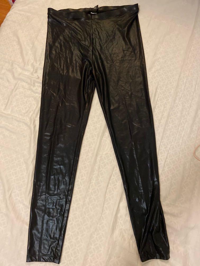 Forever 21 Faux Patent Leather Leggings 