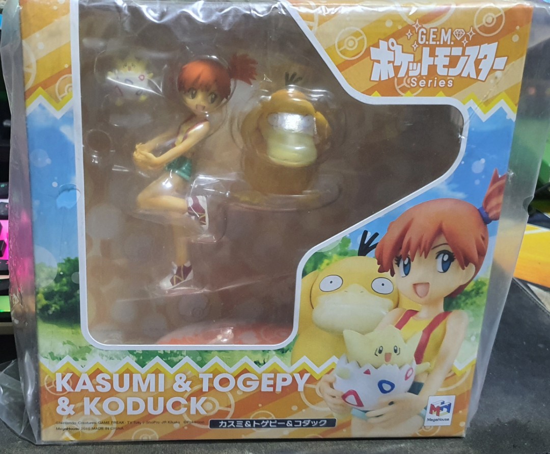 Series Pokemon Misty, Togepi and Psyduck, Hobbies Toys
