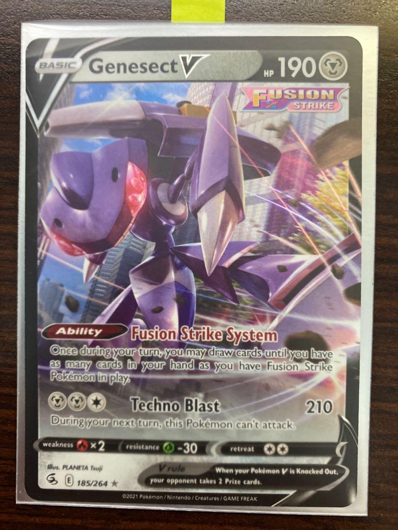 Genesect V - 185/264 - Ultra Rare - Pokemon Singles » Fusion