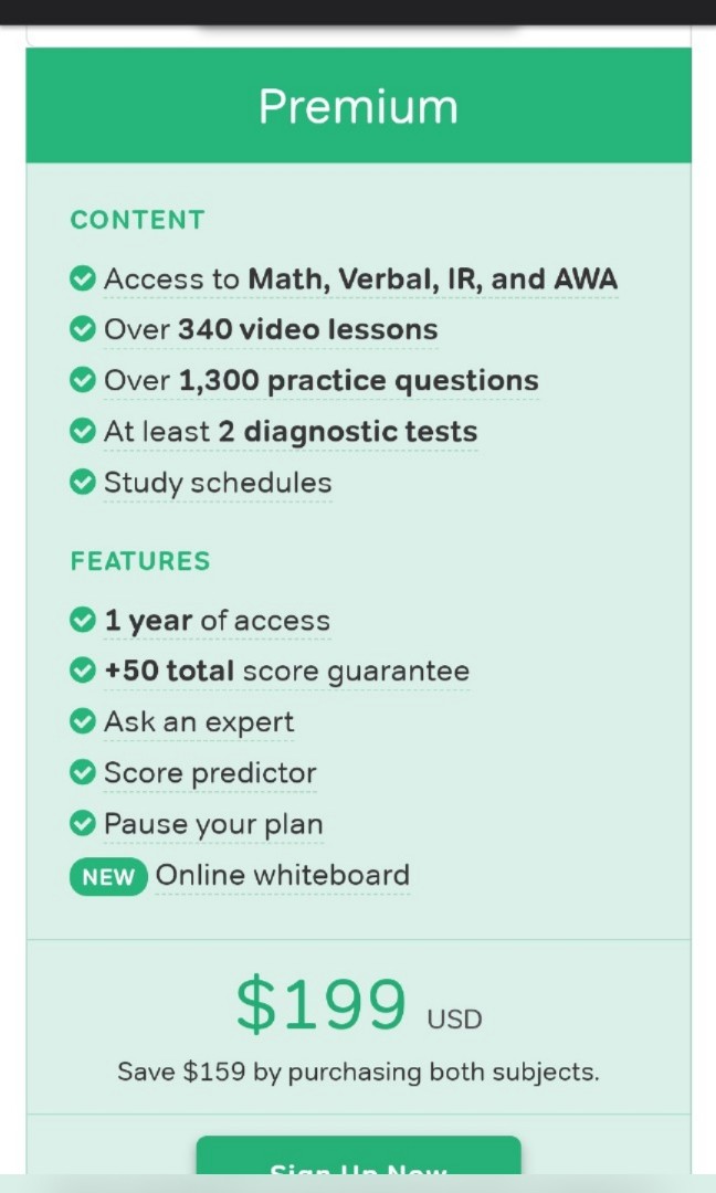 GMAT Prep, Tickets & Vouchers on Carousell