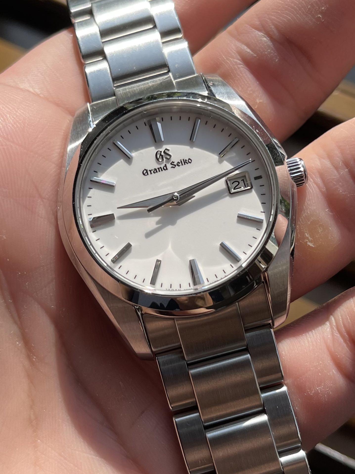 Grand Seiko SBGX259 SBGX059 GS Local AD Mint Condition FULL SET!, Luxury,  Watches on Carousell