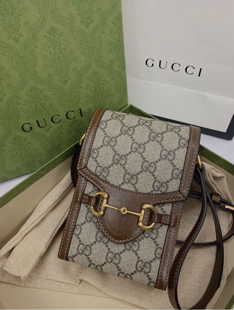 GUCCI 1955 SLING BAG, Luxury, Bags & Wallets on Carousell
