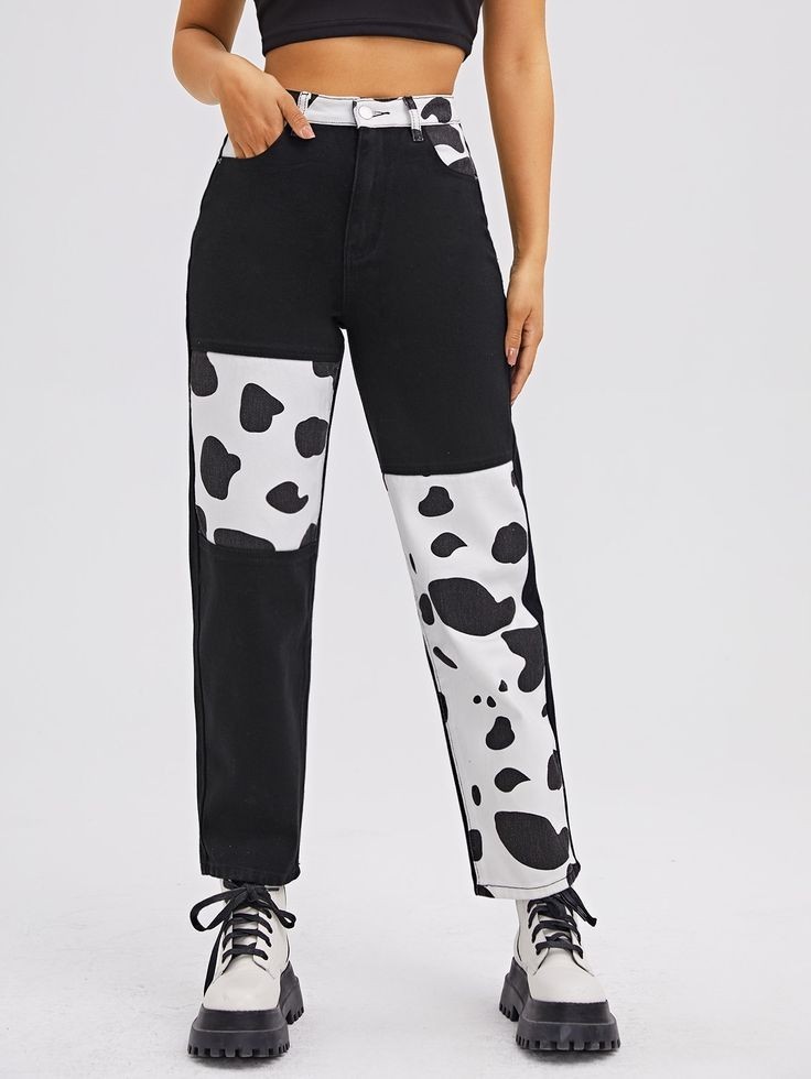 Hand painted denim clearance jeans