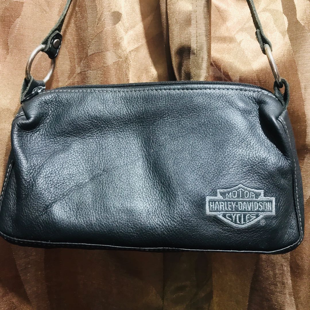 Harley davidson 2025 leather sling bag