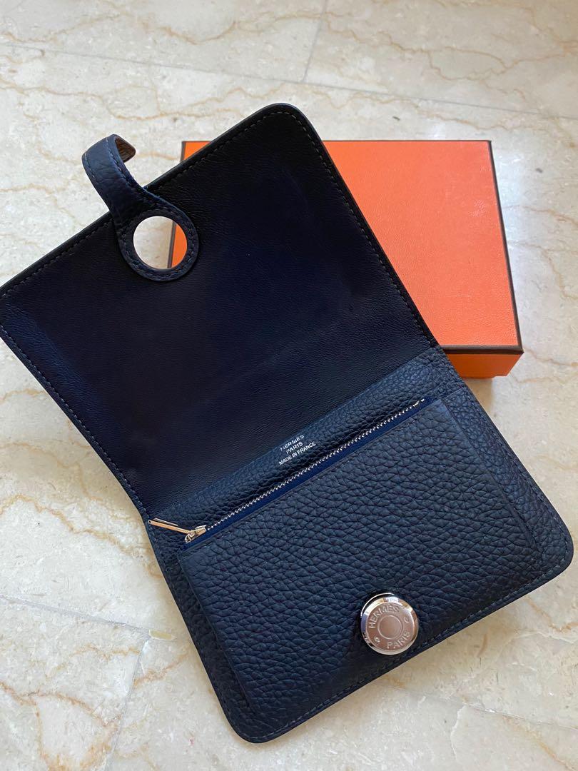 🇫🇷Hermes Dogon Compact Leather Wallet