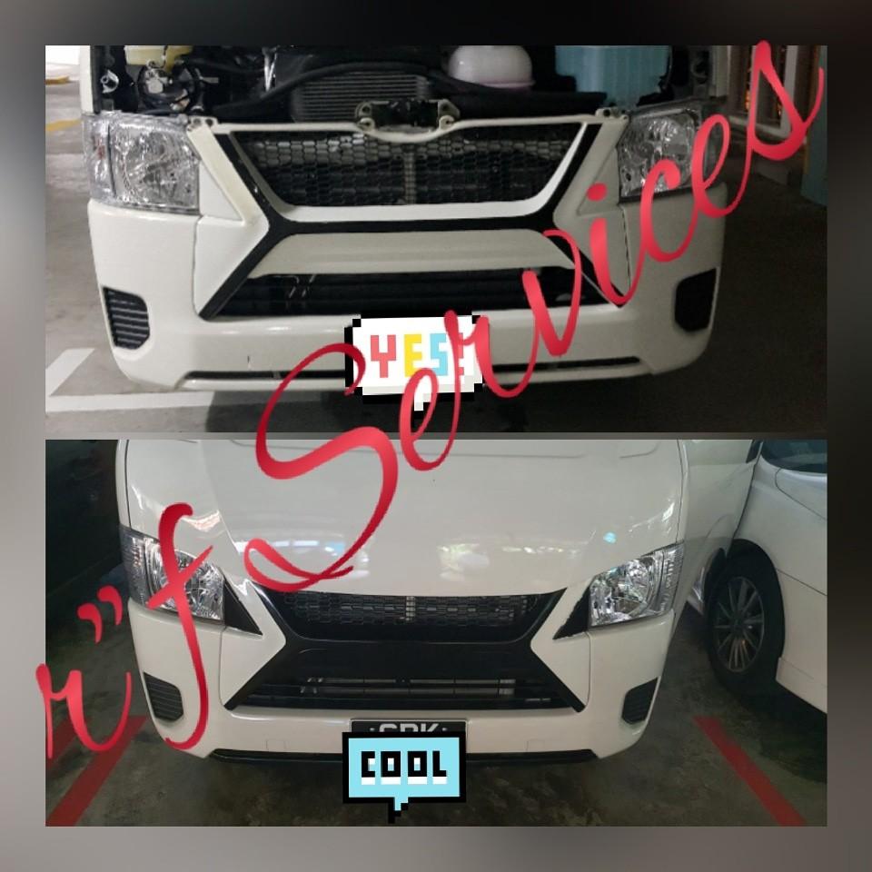 Hiace / nv200 / nv350 Car & more 🔥 rim spray/ grill spray / body kit