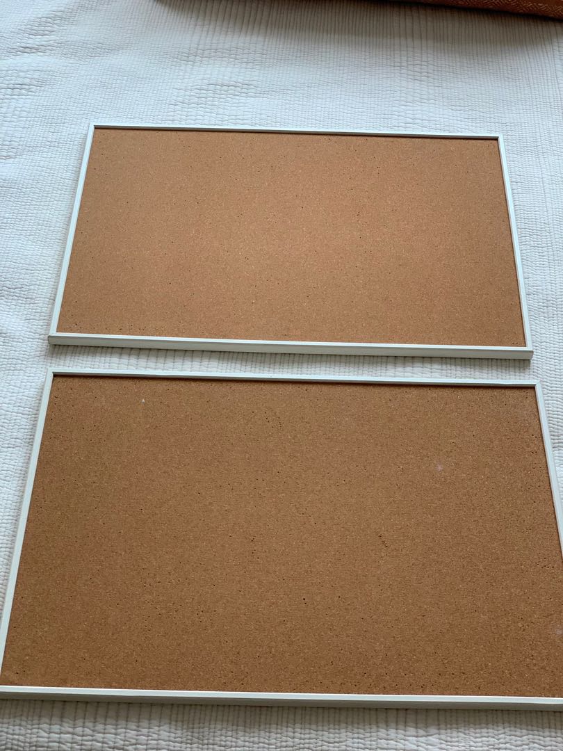 IKEA Cork Boards x2, Hobbies & Toys, Stationery & Craft, Stationery