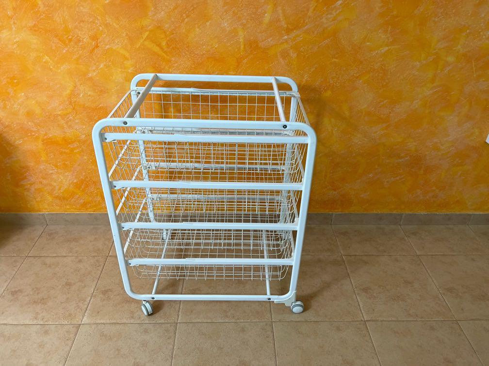 Ikea storage solution with 4 drawers, Furniture & Home Living