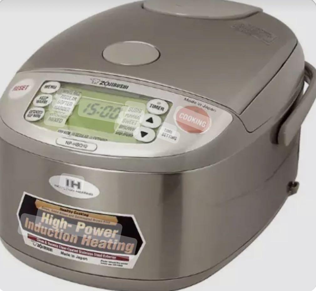 Japan made Zojirushi NPHBQ10 Induction heating system Rice Cooker., TV