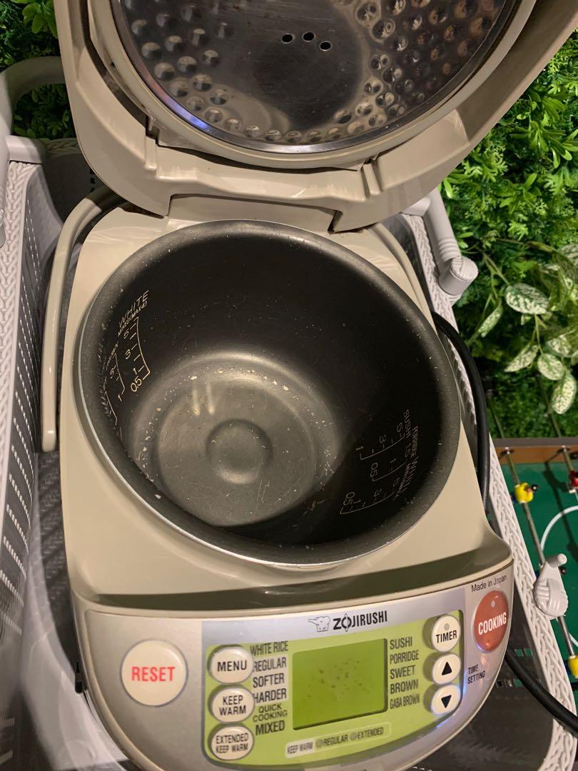 Japan made Zojirushi NPHBQ10 Induction heating system Rice Cooker., TV & Home Appliances
